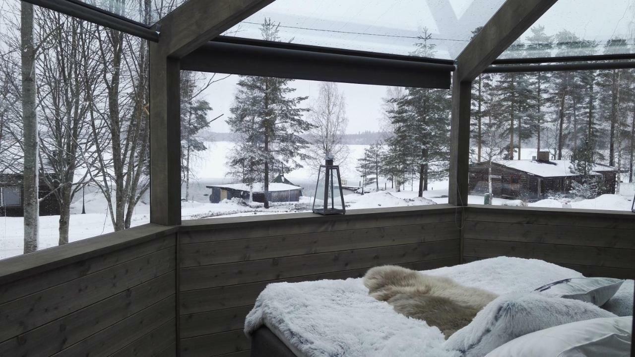 Revontuli Resort Glass Igloos Hankasalmi Buitenkant foto